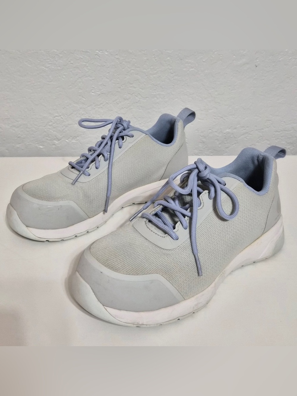 Carhartt Force Nano Composite Toe Work Shoe Light Gray/Powder Blue Women’s 8